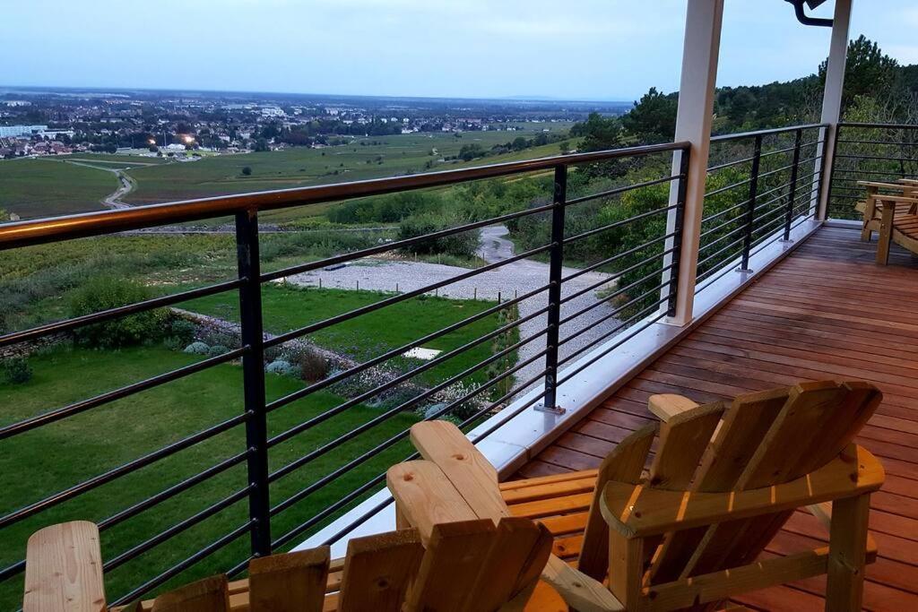 La Maison De L'Ecu : Charme Et Vue Incroyable Beaune  Ngoại thất bức ảnh